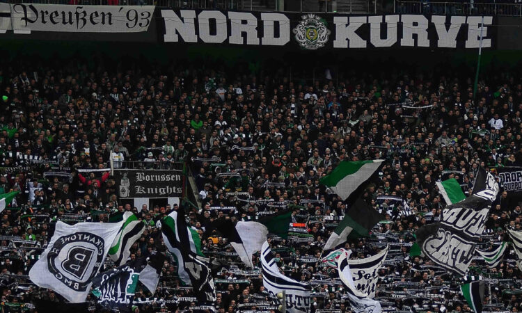 Fans von Gladbach