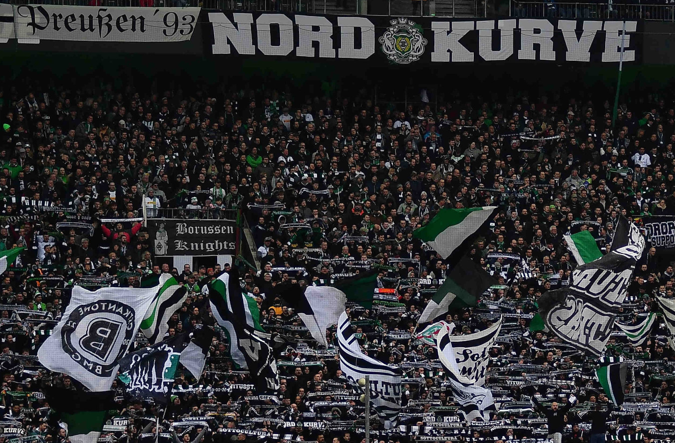 Fans von Gladbach